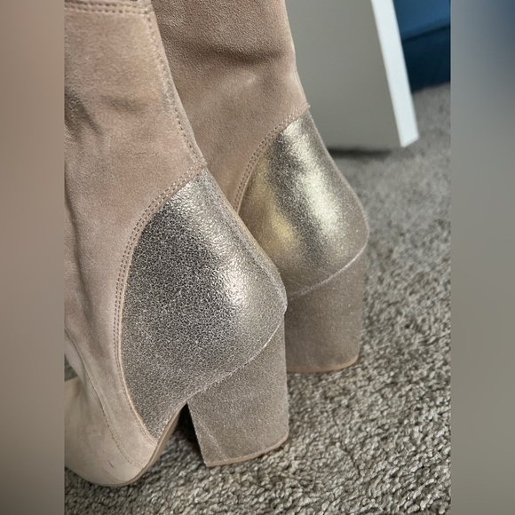 NEW Blogger Favorite DOLCE VITA nestly boot in dune multi suede - Picture 6 of 12